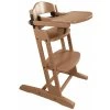 Wachsender Holzstuhl BabyDan DanChair Mocca+Tray Mocca