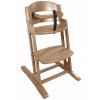 Wachsender Holzstuhl BabyDan DanChair Mocca