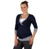 Umstands- und Still-T-Shirt Rialto Darle blau 0466