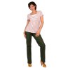 Umstands- und Still-T-Shirt Rialto Duvy, rosa Streifen, 0267