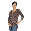 Umstands- und Still-T-Shirt Rialto Rully braun mit rosa 6745