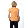 Umstands-T-Shirt Rialto Doncols orange gestreift 7816