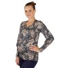Umstands-T-Shirt Rialto Remon blau + Blume 0235