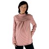 Umstands-T-Shirt Rialto Remy rot-beige gestreift 0157