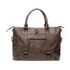 Wickeltasche Helsinki, einfarbig taupe