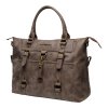 Wickeltasche Helsinki, einfarbig taupe