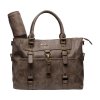 Wickeltasche Helsinki, einfarbig taupe