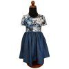 Kinderkleid Rialto Unna - blaue Hortensie 0653
