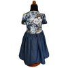 Kinderkleid Rialto Unna - blaue Hortensie 0653
