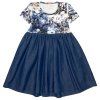 Kinderkleid Rialto Unna - blaue Hortensie 0653