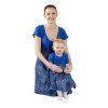 Kinderkleid Rialto UNNA - blaue Stickerei 0406