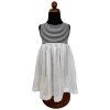 Kinderkleid Rialto Unna - blau und weiß + Madeira 6586