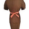 Damenkleid Rialto Ella braun mit Streifen 4400