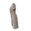 Damenkleid Rialto Ella, braun gestreift, 0261