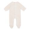 Witlof for Kids Gerippter Strampler 62/68 Soft sand velvet rib