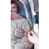 Inglesina Neugeborenen-Fußsack 3v1 Winter Muff Uni Grey