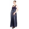 Umstandsfestkleid Rialto Lacroix-UP,lang. dunkelblau 0315 (Damengröße 36)