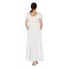 Umstandsfestkleid Rialto Lacroix-UPR Cremig 5845 (Damengröße 36)