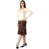 Damen Strickrock Capelini bunt bedruckt