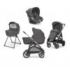 Inglesina Aptica Darwin Recline 4in1 2024 Velvet Grey