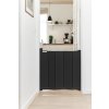 BabyDan Lattenrost Alma Schwarz 55-89cm, anschraubbar