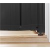 BabyDan Lattenrost Alma Schwarz 55-89cm, anschraubbar