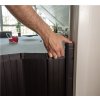 Babydan Guard Me Schwarz Lattenrost 55-89cm selbstfaltend