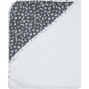 Babyfrottierhandtuch mit Kapuze Luma - Memphis Grey