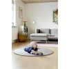 Baby Dan runde Puzzle/Bahn Spielmatte Grau 110 cm