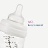 Difrax Baby S-Flasche, breit, antikolisch, weiß - 310 ml