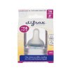 Sauger mit Ring für Difrax 1-2-3 Variflow breite Flasche