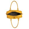 Wickeltasche Amsterdam Quilted yellow Gesteppt