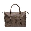 Wickeltasche Helsinki einfarbig taupe