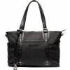 Wickeltasche Paris Snake Schwarzes Schlangenmuster
