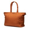 Wickeltasche Santos Quilted copper Gesteppt
