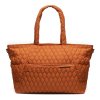 Wickeltasche Santos Quilted copper Gesteppt