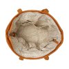 Wickeltasche Santos Quilted copper Gesteppt