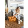 Wickeltasche Santos Quilted copper Gesteppt