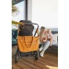 Wickeltasche Santos Quilted copper Gesteppt