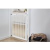 Babydan SlimFit Metallschranke weiß 60,5-66,5 cm