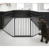 BabyDan Raumteiler für Hunde Pet Flex L, Metall, schwarz