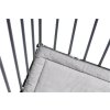 Laufgitter Babydan Square Laufgitter schwarz + Matratze