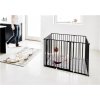 Laufgitter Babydan Square Laufgitter schwarz + Matratze