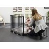 Laufgitter Babydan Park A Kid schwarz