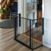 Universelles Raumtrenner BabyDan Carl Wide, schwarz