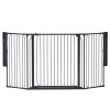 Universelles Raumtrenner BabyDan Carl Wide, schwarz