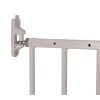 BabyDan Emma Metall-Türschutzgitter, weiß, 56,5-81,5 cm, zum Anschrauben