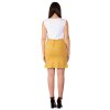 Damen Baumwollrock Domizia gelb 1925