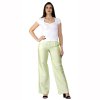 Damen Sommer Leinenhose Celles grün 0029