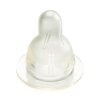 Verstellbarer Sauger Difrax 1-2-3 Variflow Natural - 2St, für Flaschen anderer Hersteller (Dr. Brown, Avent)